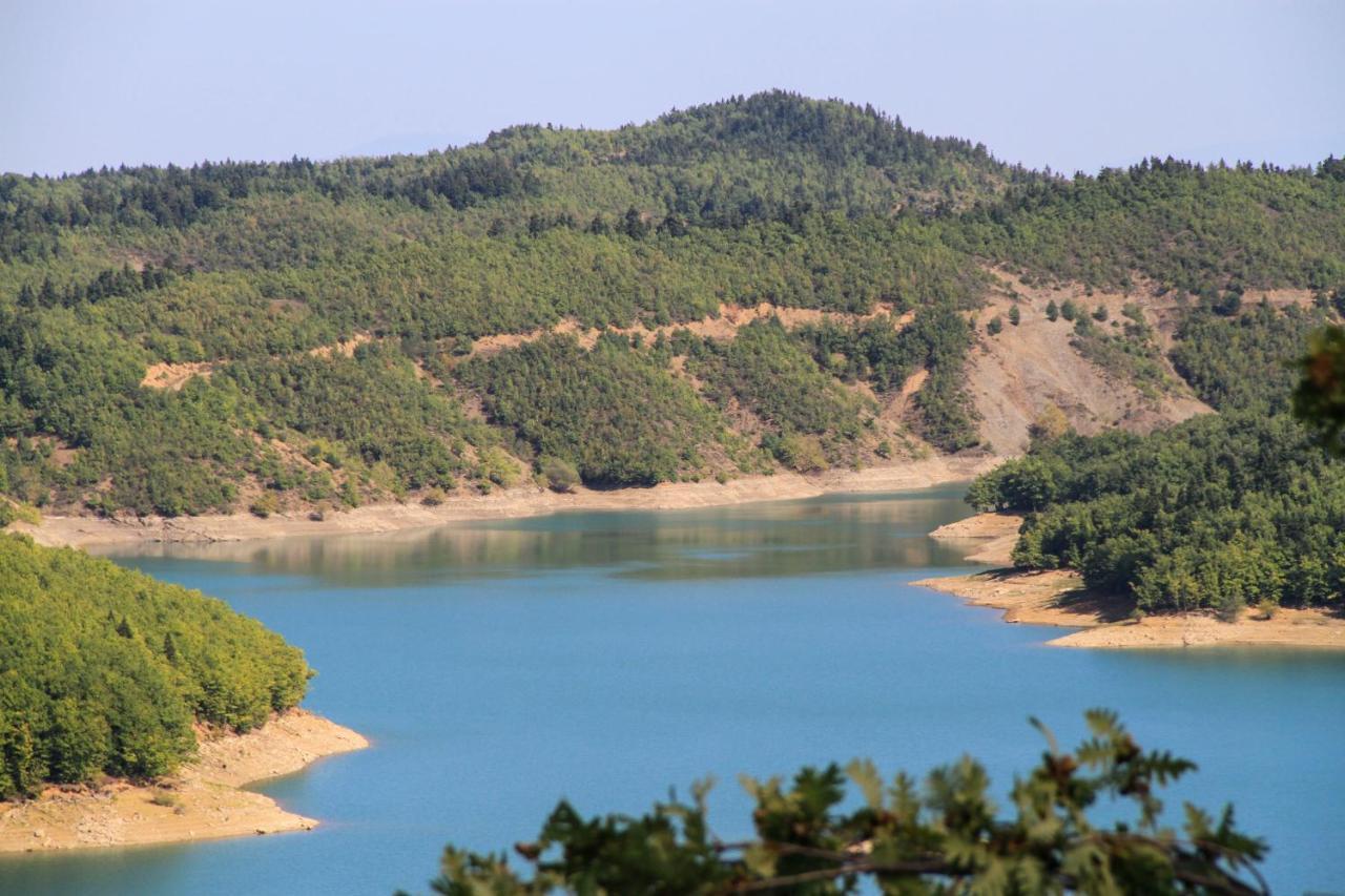 Aparthotel Ktima Alonaki Plastiras-Stausee Exterior foto